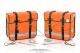 Sacoches Sporfabric V15CO Orange Mandarine pour SoleX / Mobylettes Motobcane Motoconfort MBK Peugeot (la paire)