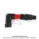 Capuchon de bougie antiparasites -  lumire rouge pour Mobylette Motobcane / MBK / Peugeot