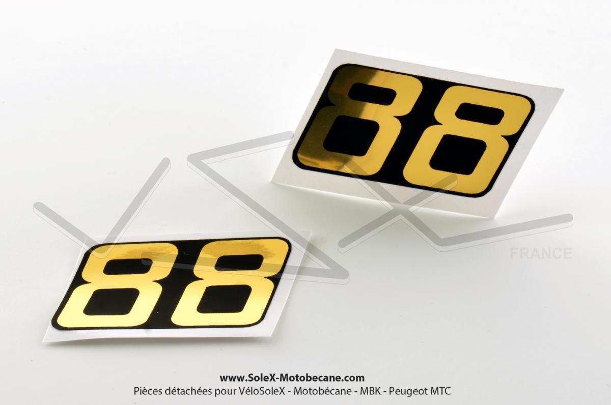 Autocollants / Monogrammes Pièces pour Mobylette MOTOBECANE / MBK