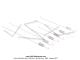 Ressorts de pare-jupe (Pack x6) pour SoleX 45cc / 330