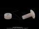 Vis + Ecrou plastique - M5 - pour Mobylette MBK 51 CF 1985 / 1987 (x1)