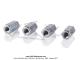 Écrous de culasse - M7x22 - pour Peugeot 103 / Mobylette Motobécane / MBK 51 / Minarelli (x4 pcs)