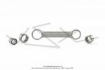 Bielle pour SoleX 3800 (Europe) + 2x Roulements de bielle HK1212 / HK1412 + 1x Bague de maneton de vilebrequin