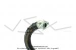 Rotule de pot d'échappement type NINJA - Fixation à bride - Ø29,50mm + Bague entretoise d'emboitement - Ø29.5mm x Ø32mm pour pot d'échappement Ninja G1 Carte Noire / G2 Carte Noire / Doppler ER1 / Giannelli pour Peugeot 103 SP / MVL / SPX / RCX (...)