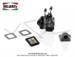 Kit admission Ø15 avec carburateur Dell'Orto SHA 15/15C pour Peugeot 103 SP / MVL