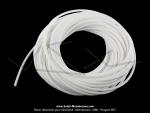 Gaine à spirale Vintage bicolore Noire et Blanche Ø5 à Ø20mm (2x 2 mètres)
