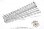 Rayon de roue 250mm x Ø2.3mm pour Mobylette Motobécane Motoconfort(x36 pcs) 