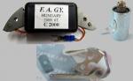 Bobine d'allumage FAGY (Hongrie) + Rupteur nu + Condensateur renforcé à bain d'huile pour SoleX 3800 (Pack allumage)