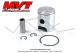 Piston forg MVT HYPER RACING - G1 - G2 - 38,96mm - 50cc - axe de 12mm - Mono-segment chroms pour Mobylettes Motobcane / MBK 51 (AV10)