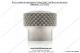 Ecrou molet de capot-phare SoleX 2200 / 1700 / 1400 (...) / de filtre  air aluminium pour SoleX 45cc
