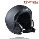 Casque Jet - Dark Noir Mat - Trendy  T-101  - Taille L