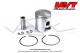 Piston complet MVT - 39,96mm - 50cc - axe de 12mm -  2 segments chroms pour kits MVT S-Race pour Peugeot 103 SP / MVL / SPX / RCX (...)