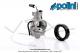Carburateur Polini CP - 19mm - Evolution - Montage souple / Starter  levier