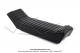 Selle longue en mousse noire pour Mobylette Motobcane Motoconfort D55 / 51 Le Mans