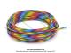 Gaine de frein - de starter - d'acclrateur - de dcompresseur - 5mm - Couleur Arc-en-Ciel Multicolore (le mtre)