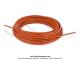 Gaine de frein - de starter - d'acclrateur - de dcompresseur - 5mm (pour cbles 15/10 max) - Tflonne - Couleur Orange (le mtre)