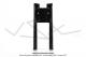 Carnages (Capotages - Caches) de fourche noirs pour Peugeot 103 MVL / Vogue (la paire)