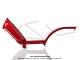 Cadre rouge vif brillant - Standard EXPORT - rservoir 3,7 litres - pour Peugeot 103 SP / MVL lectronique