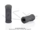 Caoutchoucs de repose-pieds standard - Gris - Lg. 75mm - 11 - pour Motobcane AV89 / SPR / D52 / 99Z / L99e / L75N (la paire)