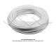 Souplisseau de gaine 8mm Blanc / le mtre