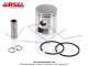 Piston Airsal 45 pour kit Airsal AV7 Carr rf.02140445 pour Mobylette Motobcane MBK 88 / 89 / 92 / SP93 / SP94 / 98 (AV7)