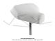 Selle Blanche complte pour Peugeot 103