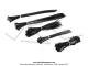 Colliers  serre-cbles  - Noirs - Utilisation intrieur / extrieur - diffrentes longueurs - x250 pcs