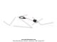 Ressort de biellette de dcompresseur avec plaquette pour SoleX 330 / 660 / 1010 / 1400 / 1700