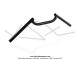 Guidon - Noir - pour Mobylette MBK 51 Magnum Racing / Rock Racing