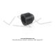Cache tte de vis plastique noir pour tte HM6