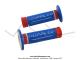Poignes de guidon (Revtements) - Doppler - Grip 3D Bleu / Blanc / Rouge