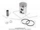 Piston complet 39.02 (Jupe ferme) - Transval - pour Mobylette Motobcane / MBK (AV7 / AV10)