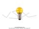 Ampoule  vis 12V 7,5W (E10) - Jaune - pour Mobylette Motobcane / MBK / Peugeot