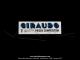 Autocollant  Giraudo - Transparent - 105x31mm - Bleu et Noir
