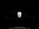 Bouton plastique de robinet d'essence (Manchon) - logo  M  - Crme - pour Mobylette Motobcane / Motoconfort 88 / 89 (...)
