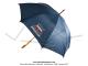 Parapluie avec manche bois - Bleu - 100cm - avec logo tricolore  M - MOTOBECANE 