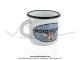 Mug (Tasse) maill - 80x80mm - Motobcane  Ttes de Gaulois 