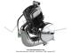 Moteur complet type MBK AV7 Dimoby avec allumage lectronique type Moriyama (avec embrayage Dimoby / sans carburateur) pour Mobylette Motobcane Motoconfort MBK 85 (Culasse  fixation haute)