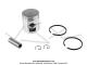 Piston complet 39.87mm - Ancien Modle pour Peugeot 101 / 102 / 103 / 104 / BB (Segments p. 2,5mm)