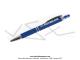 Stylo tactile - Bleu - grav avec logo tricolore  M - MOTOBECANE 