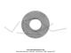 Rondelle extrieure d'appui 6 sur axe de suspension moteur pour SoleX / de manette de dcompresseur pour SoleX 2200v1