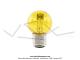 Ampoule jaune 12v 25w/25w 3 ergots (BA21D)
