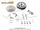 Variateur Malossi Variotop - Montage invers - Grande plage 115mm Comptition - Sans fonction embrayage - pour Mobylette Motobcane / MBK 51 (AV10)