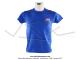 T-shirt Bleu Royal - Logo M Motobcane coeur et dos - Taille XXL