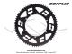 Couronne - Doppler Open - Alu CNC - Noir - 6 trous - 68 dents