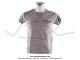 T-shirt Gris Chin - Logo Ttes de Gaulois Motobcane coeur et dos - Taille XS