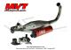 Pot d'chappement MVT SP1 S-Race - avec rotule micromtrique - pour Mobylette Motobcane / MBK 88 / 51 / 41 (AV7 / AV10) (bras carr)