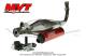 Pot d'chappement MVT SP1 S-Race - avec rotule micromtrique - pour Peugeot 103 SP / MV / MVL / Vogue (...)