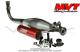 Pot d'chappement MVT SP1 S-Race - avec rotule micromtrique - pour Peugeot 103 SPX / RCX / FUN / MVX / SPECTRUM / CLIP (bras carr)