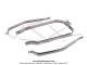 Enjoliveur de porte-bagage / Support de sacoches - Chrom - pour Mobylette Motobcane / Motoconfort / MBK 50 / 51